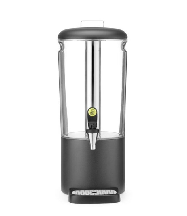 Sapdispenser 8 ltr 315x216x(h)532 mm zwart Uniq - Hendi