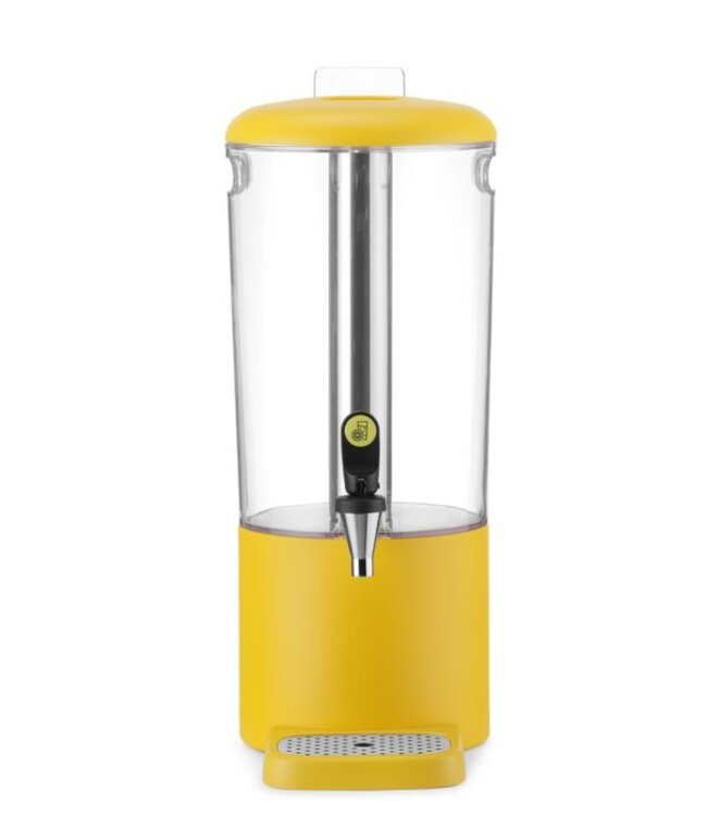 Sapdispenser 8 ltr 315x216x(h)532 mm geel Uniq - Hendi