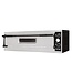 Combisteel Pizzaoven 1305x600x413 mm (bxdxh) 6kW/400V 3x Ø35 cm met 1 kamer - Combisteel