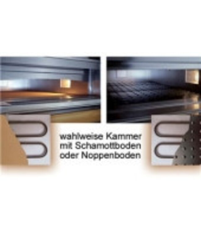 Pizzaoven  400V SerieP P60E - Moretti