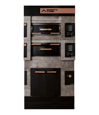 Moretti Forni Pizzaoven  400V SerieS S50E Multibake Icon - Moretti