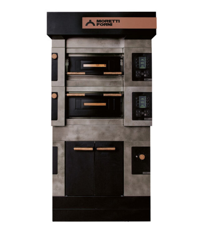 Pizzaoven  400V SerieS S50E Multibake Icon - Moretti