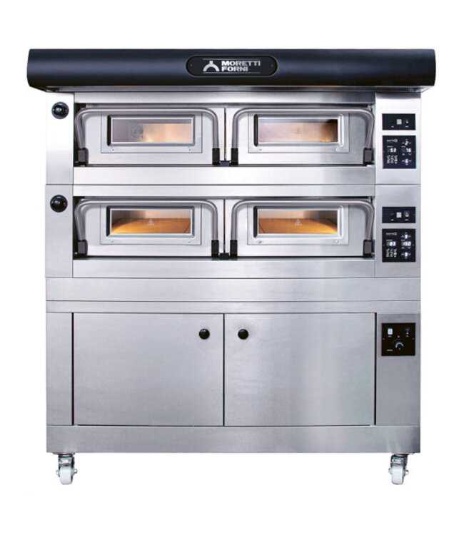 Pizzaoven  400V SerieP P120E B - Moretti
