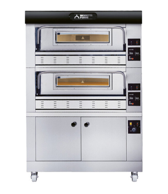 Pizzaoven gas SerieP P110G 2-B - Moretti
