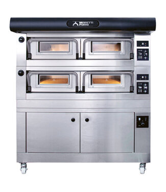 Moretti Forni Pizzaoven 400V SerieP P120E C - Moretti