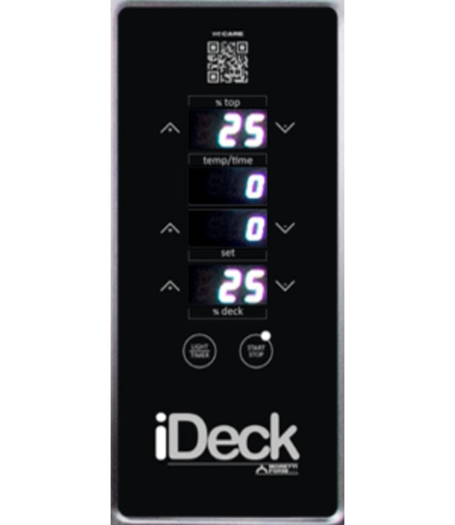 Pizzaoven 400V iDeck ID-M 65.105 Digital - Moretti