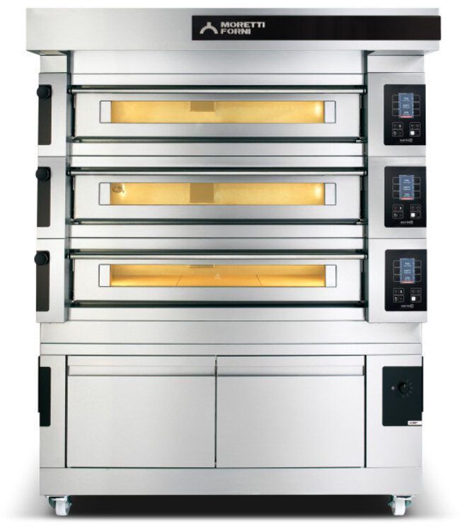 Pizzaoven 400V SerieS S120E Multibake - Moretti