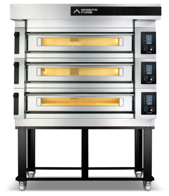 Pizzaoven 400V SerieS S120E Multibake - Moretti
