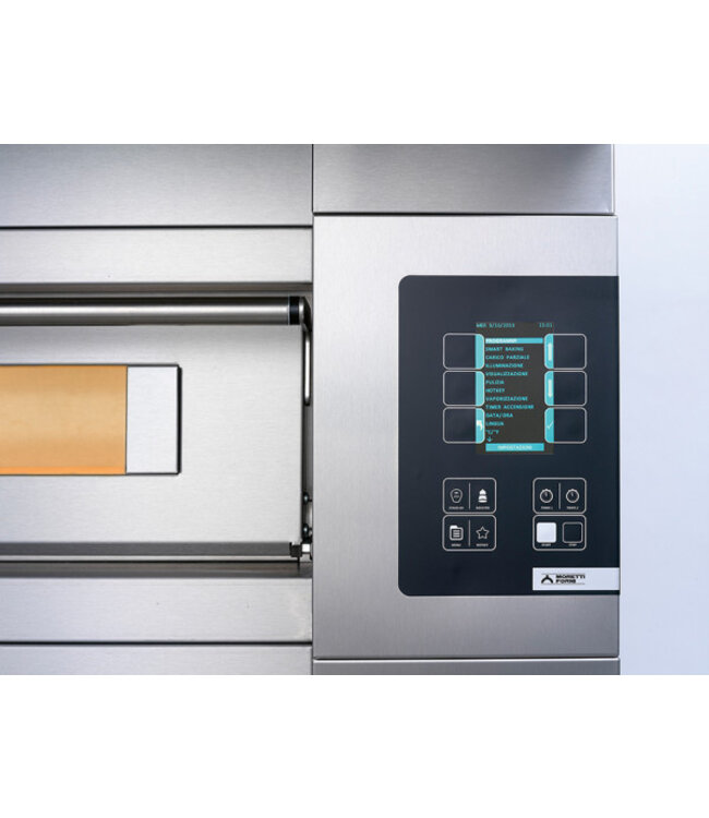 Pizzaoven 400V SerieS S120E Multibake - Moretti