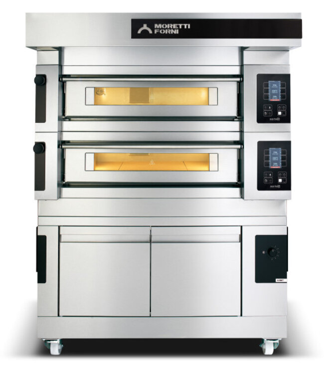 Pizzaoven 400V SerieS S100E Multibake - Moretti