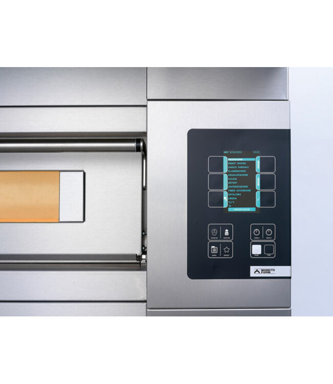 Pizzaoven 400V SerieS S100E Multibake - Moretti