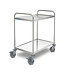 Hupfer Serveerwagen SW 8x5-2 uitw. 895 x 595 x 950 mm  2 bladen - Hupfer