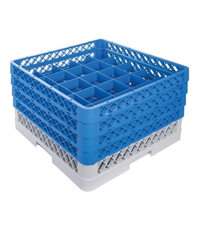 Bekerglazenkorf 25 comp. 50x50x26 cm max Ø90x(h)240 mm - CaterRacks