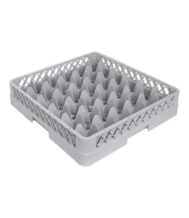 Bekerglazenkorf 36 comp. 50x50x10 cm max Ø74x(h)80 mm - CaterRacks