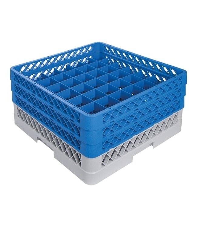 Bekerglazenkorf 49 comp. 50x50x10 cm max Ø63x(h)200 mm - CaterRacks