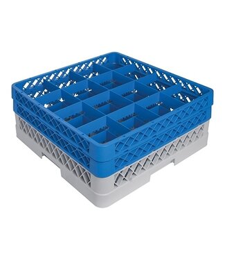 CaterRacks Voetglazenkorf 16 comp. 50x50x22 cm max Ø112x(h)160 mm - CaterRacks
