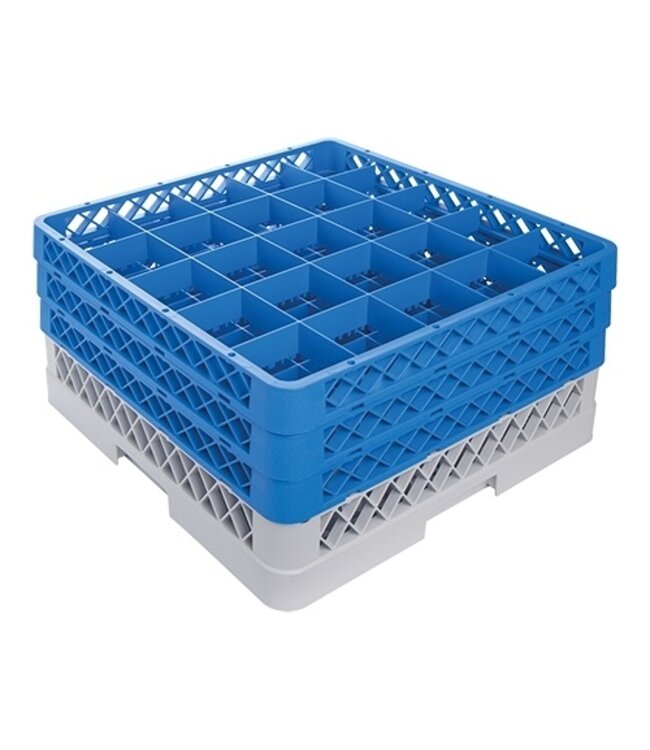 Voetglazenkorf 25 comp. 50x50x22 cm max Ø90x(h)200 mm - CaterRacks