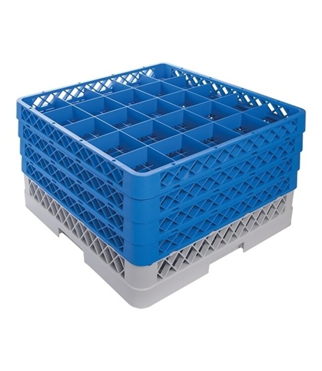 Voetglazenkorf 25 comp. 50x50x22 cm max Ø90x(h)240 mm - CaterRacks