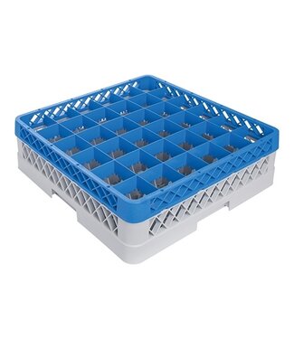 CaterRacks Voetglazenkorf 36 comp. 50x50x22 cm max Ø74x(h)120 mm - CaterRacks