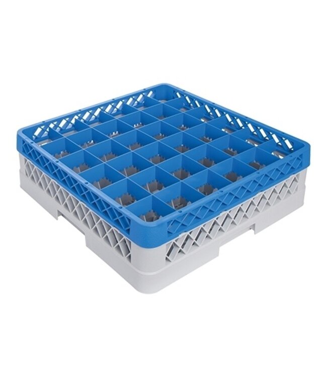 Voetglazenkorf 36 comp. 50x50x22 cm max Ø74x(h)120 mm - CaterRacks