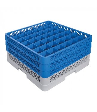 CaterRacks Voetglazenkorf 49 comp. 50x50x22 cm max Ø63x(h)200 mm - CaterRacks