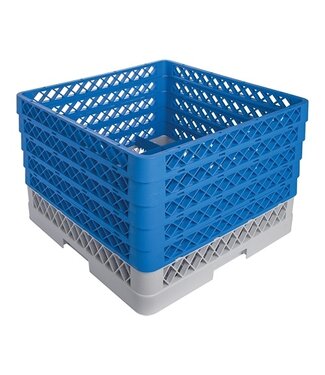 CaterRacks Bestekbekerkorf 16 comp. 50x50x18 cm max Ø112x(h)280 mm - CaterRacks