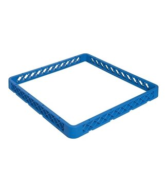 CaterRacks Vaatwaskorf opzetrand extra 50x50x4,5 cm blauw - CaterRacks