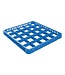 CaterRacks Vaatwaskorf opzetrand extra 25 comp. 50x50x4,5 cm max Ø90 mm blauw - CaterRacks