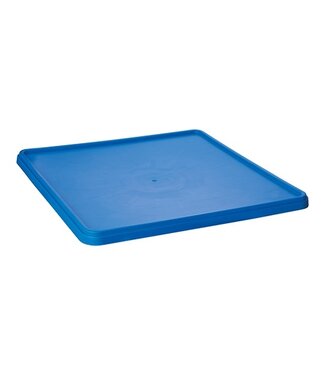 CaterRacks Vaatwaskorfdeksel 50x50x2,5 cm blauw - CaterRacks