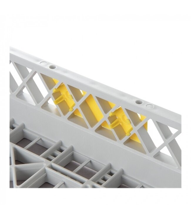 Coderingsclip geel - CaterRacks