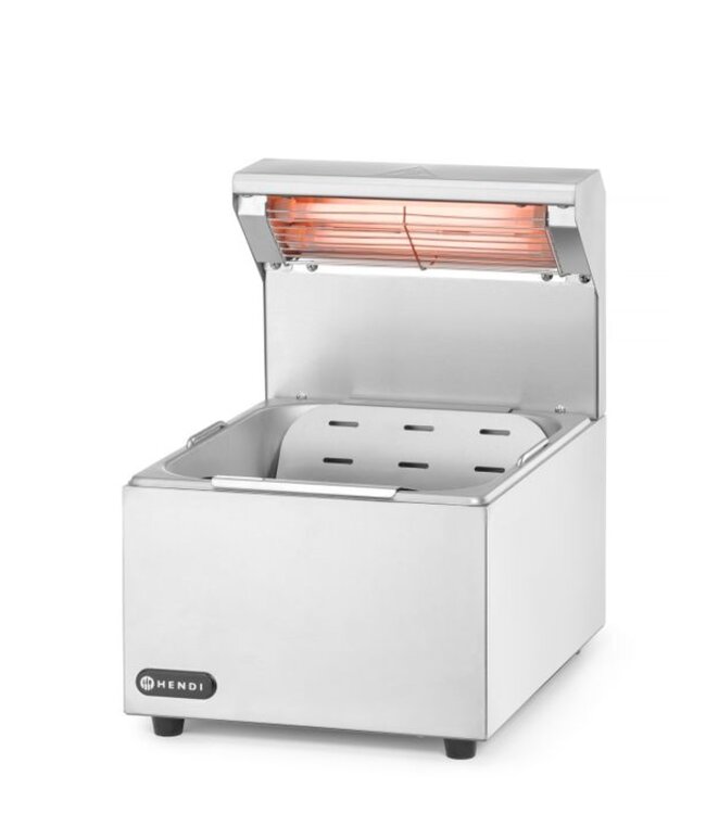 Frietwarmhouder 357x267x376 mm (bxdxh) 230V/400W - Hendi