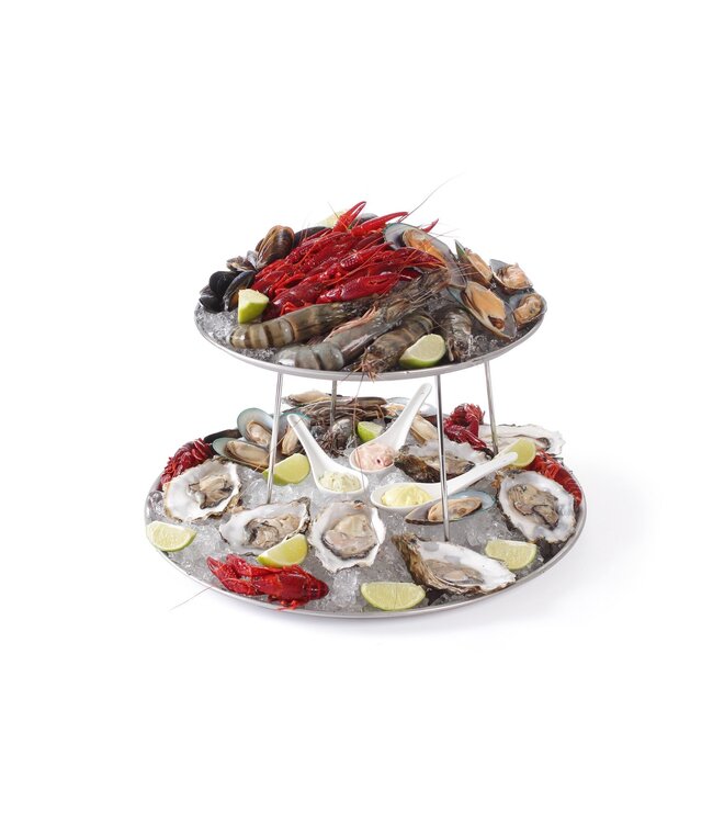 Zeevruchtenschaalstandaard los rvs 18/0 - Hendi