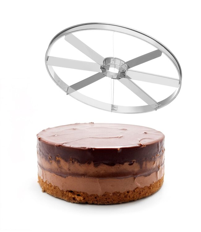 Taartsnijder 12 stukken Ø320 mm - Hendi