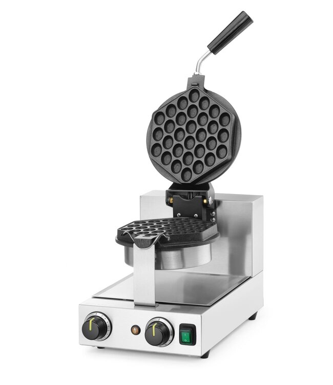 Wafelmaker bubble wafels 255x560x318 mm (bxdxh) 230V/1.500W - Hendi
