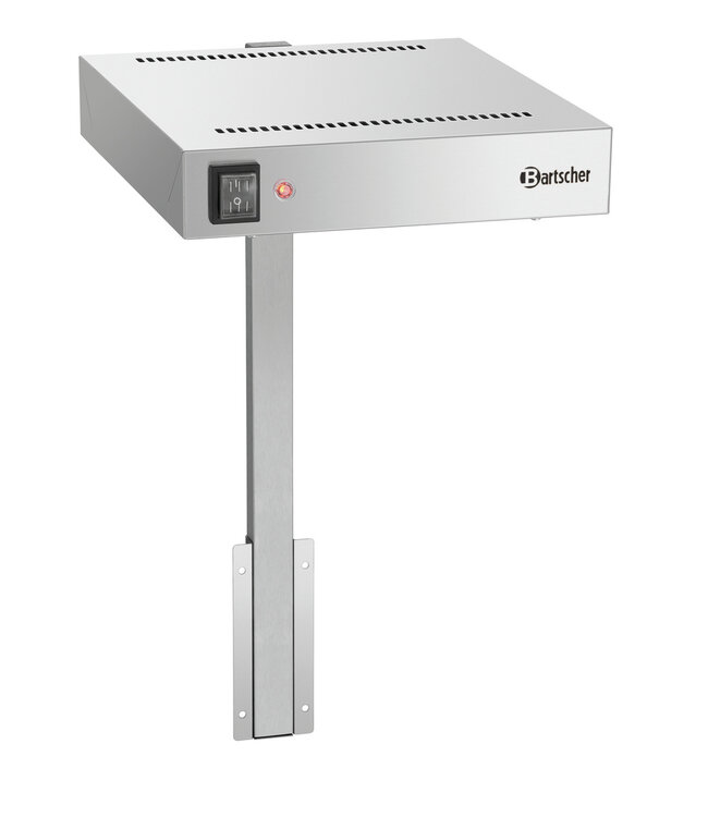 Bartscher Warmtelamp 270x335x505 (bxdxh) 230V/500W - Bartscher