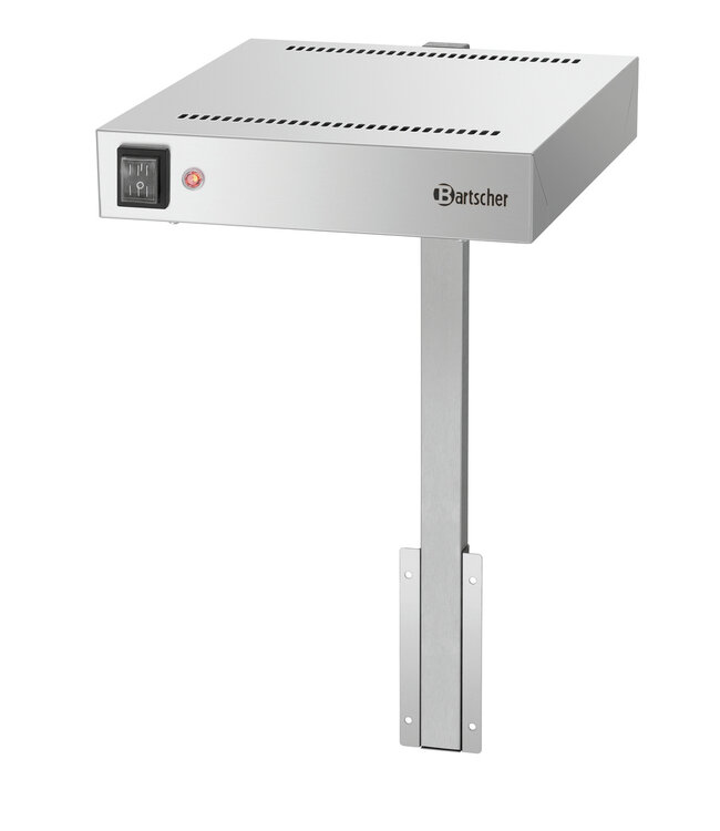 Warmtelamp 270x335x505 (bxdxh) 230V/500W - Bartscher