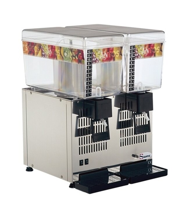 Drankendispenser 2x 12 ltr - Santos