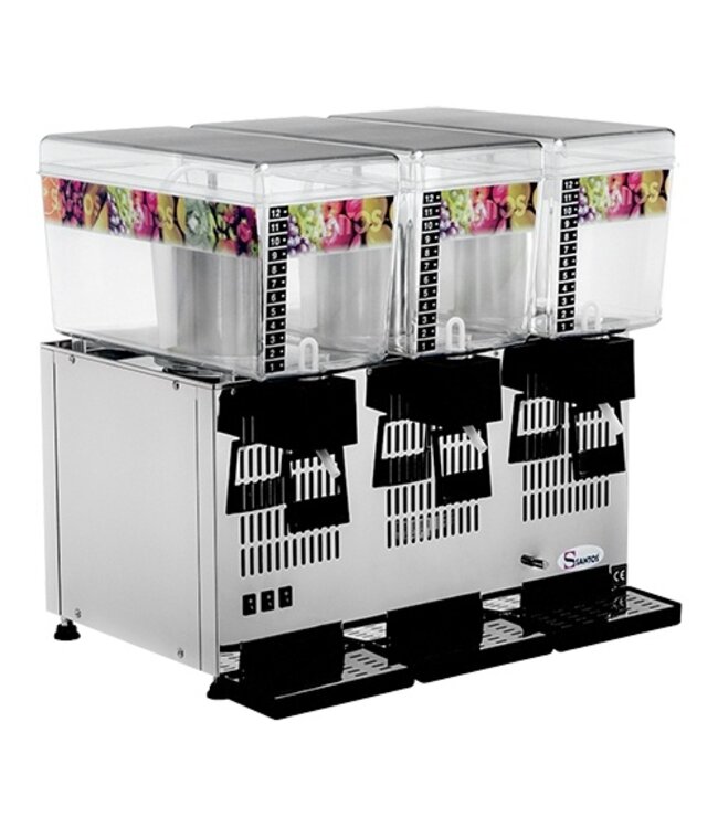 Drankendispenser 3x 12 ltr - Santos