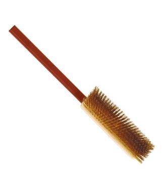 Sans Marque Pizzaovenborstel 270x70 mm / 150 cm messing haar