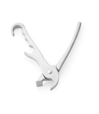 Hendi Pizzapannen grijper 200 mm aluminium - Hendi