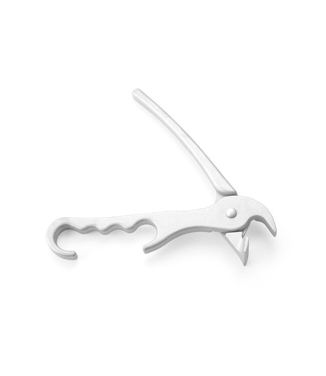 Pizzapannen grijper 200 mm aluminium - Hendi