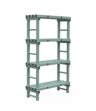 Rea Stelling 1000x400x1750 mm (bxdxh) 4 schappen Design Eurostelling - Rea