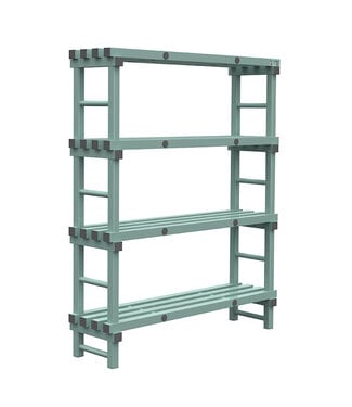 Rea Stelling 1400x400x1750 mm (bxdxh) 4 schappen Design Eurostelling - Rea