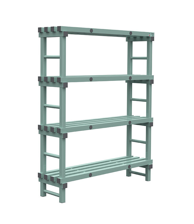 Stelling 1400x400x1750 mm (bxdxh) 4 schappen Design Eurostelling - Rea