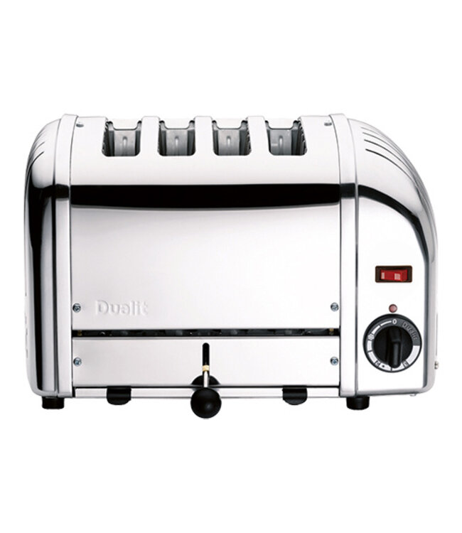Broodrooster 4 sleuven roestvrijstaal - Dualit