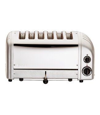 Dualit Broodrooster 6 sleuven roestvrijstaal - Dualit