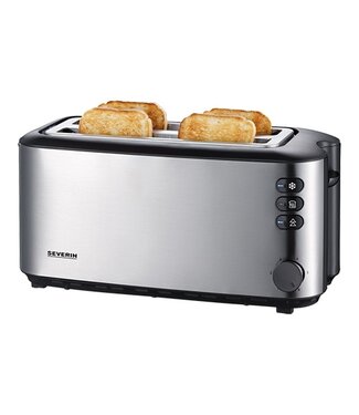 Severin Broodrooster 2 sleuven roestvrijstaal - Severin