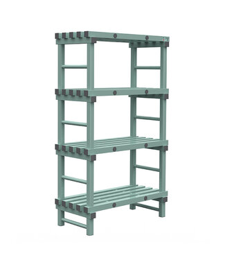 Rea Stelling 1000x500x1750 mm (bxdxh) 4 schappen Design Eurostelling - Rea
