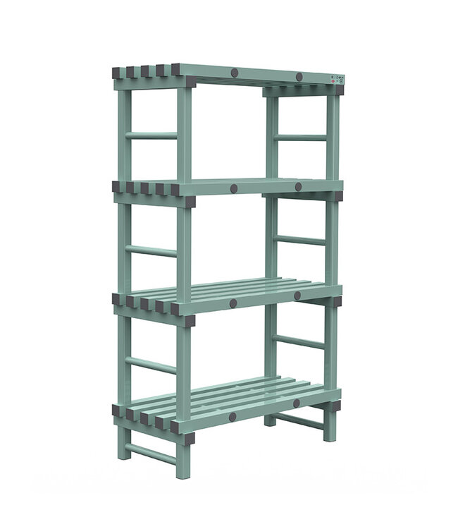 Stelling 1000x500x1750 mm (bxdxh) 4 schappen Design Eurostelling - Rea