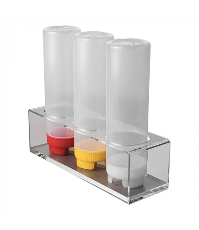 Station doseer knijpfles